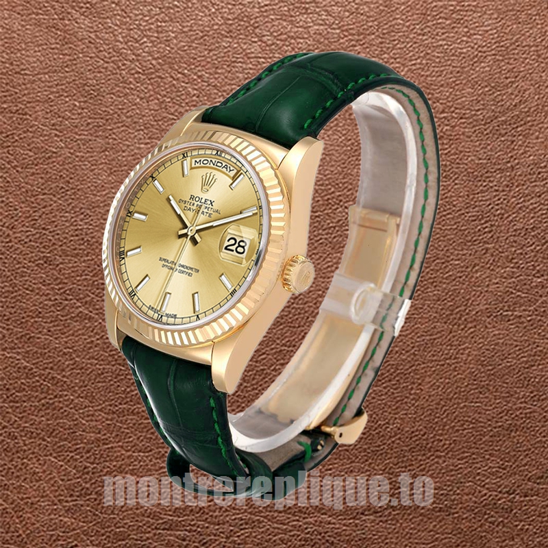 Rolex Day-Date Pour des hommes 36mm m118138-0125 Ton d'or Automatique - Image 3