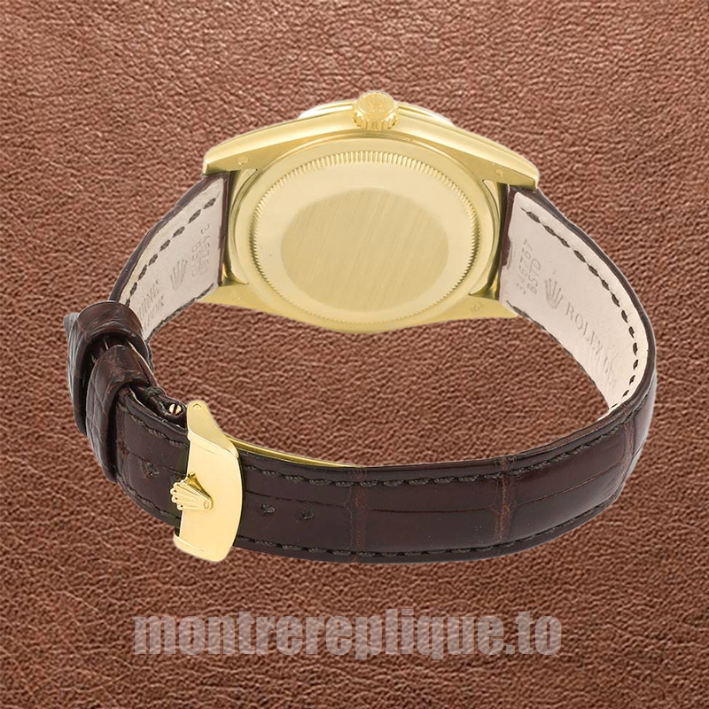 Rolex Day-Date 36mm Pour des hommes m118138-0117 Bracelet en cuir Regardez - Image 4