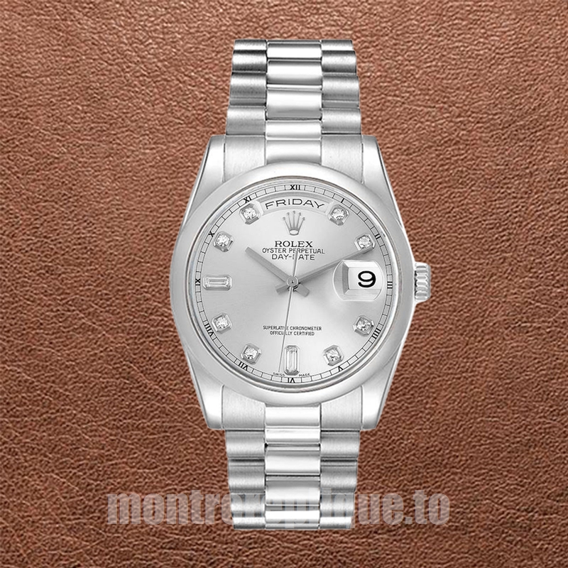 Rolex Day-Date 118206 Pour des hommes 36mm Président Bracelet - Image 2
