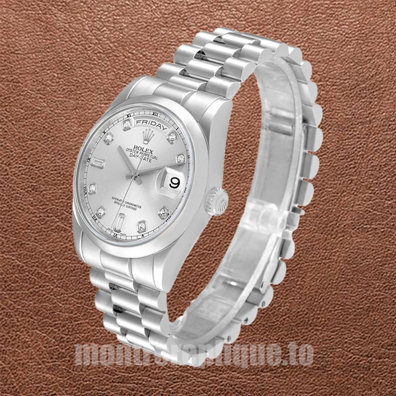 Rolex Day-Date 118206 Pour des hommes 36mm Président Bracelet - Image 3