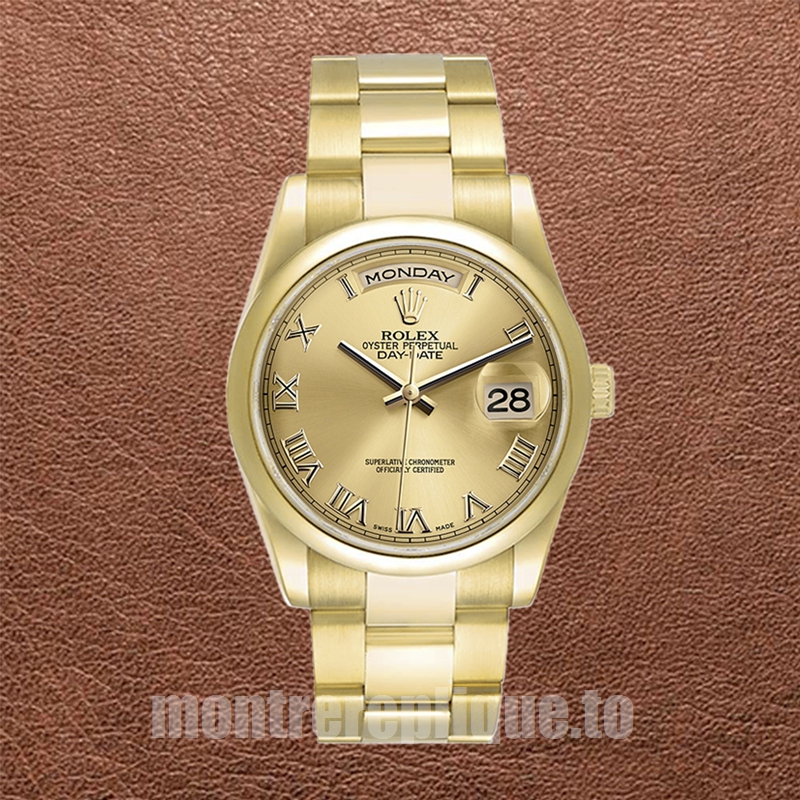 Rolex Day-Date 36mm 118208 Pour des hommes Automatique Bracelet Huître - Image 2