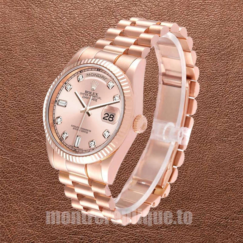 Rolex Day-Date 118235 36mm Pour des hommes Doré rose - Image 3
