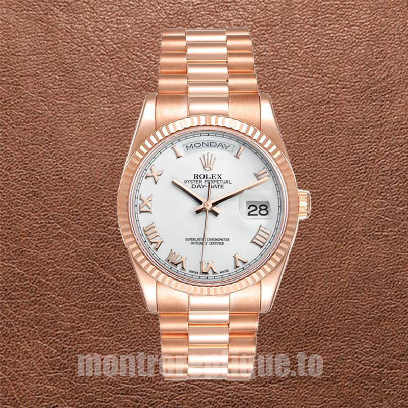 Rolex Day-Date 118235 36mm Pour des hommes Cadran blanc - Image 2