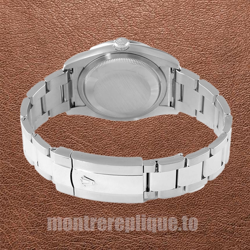 Rolex Day-Date 36mm Pour des hommes 118239 Argenté Cadran noir - Image 4