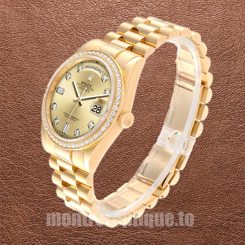 Rolex Day-Date m118348-0042 Pour des hommes 36mm Ton d'or - Image 3