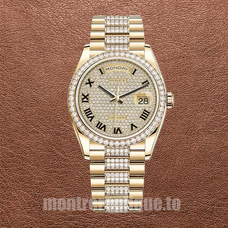 Rolex Day-Date m118348-0013 36mm Pour des hommes Président Bracelet - Image 2