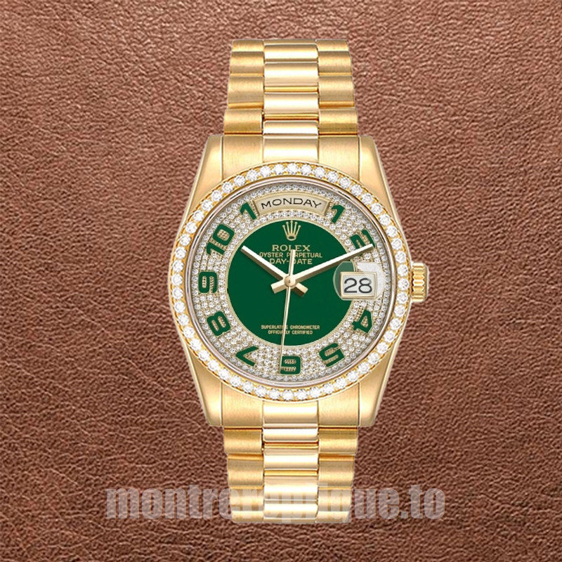 Rolex Day-Date 36mm Pour des hommes 118348-0054 Président Bracelet Automatique - Image 2
