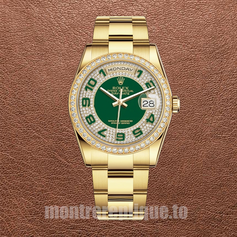 Rolex Day-Date 36mm Pour des hommes 118348-0054 Président Bracelet Automatique - Image 5