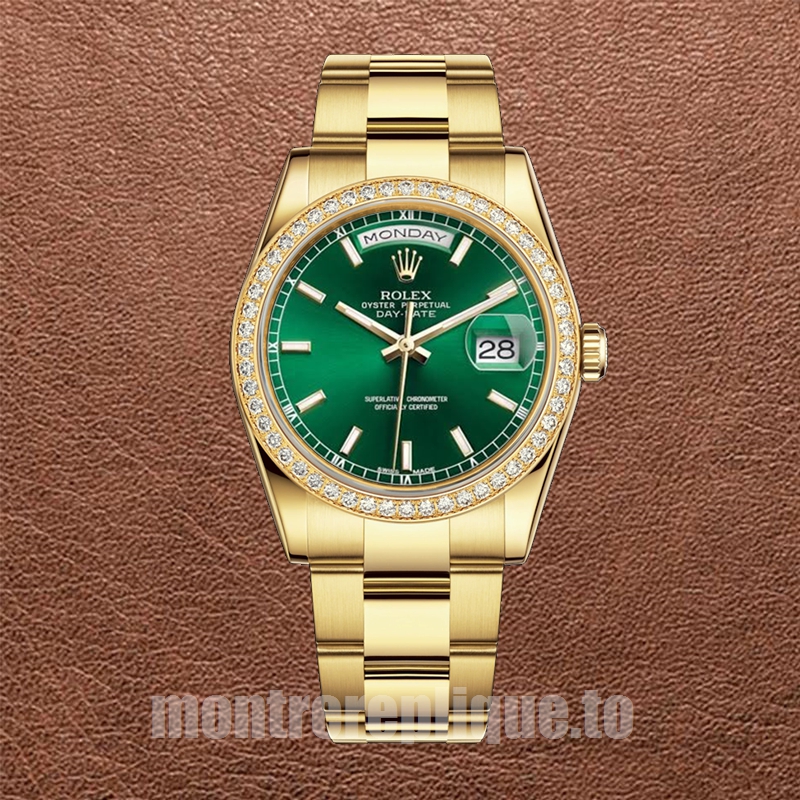 Rolex Day-Date Pour des hommes m118348-0225 36mm Ton d'or - Image 5