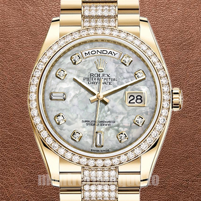 Rolex Day-Date Pour des hommes 36mm m118348-0061 Président Bracelet Automatique