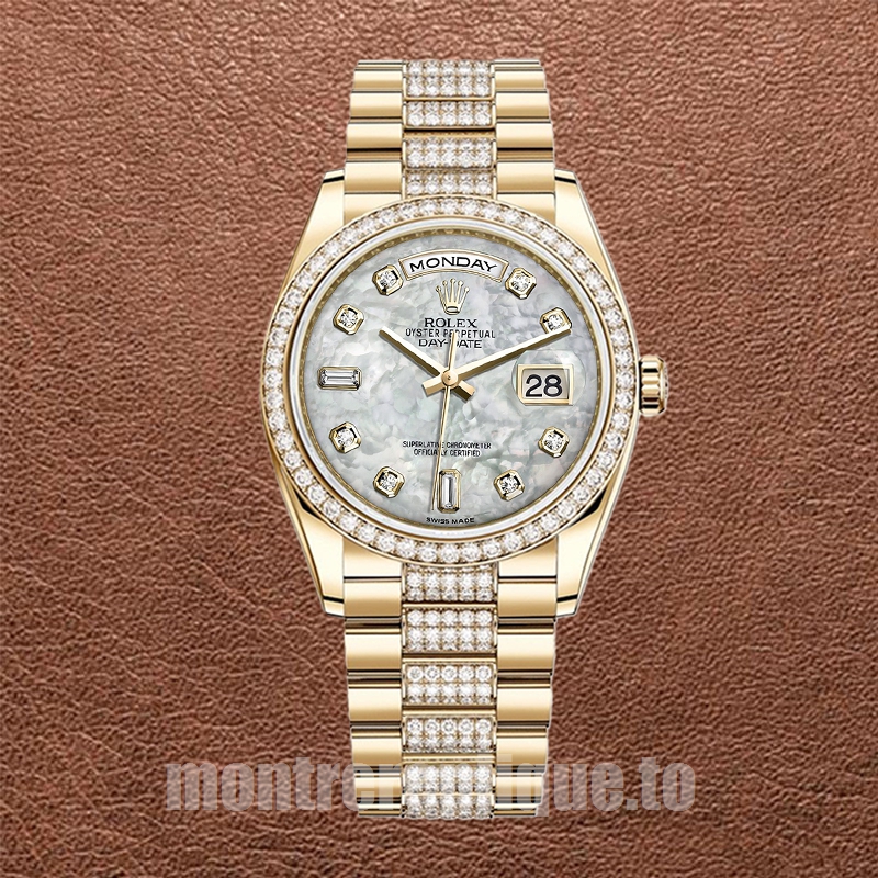 Rolex Day-Date Pour des hommes 36mm m118348-0061 Président Bracelet Automatique - Image 2