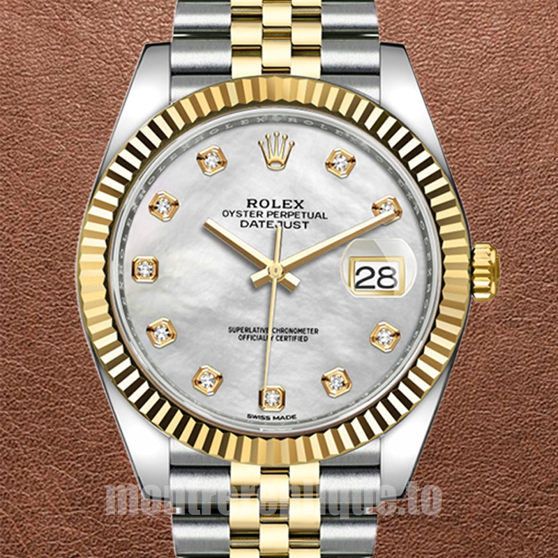 Rolex Datejust 41mm Pour des hommes 126333 Cadran en nacre