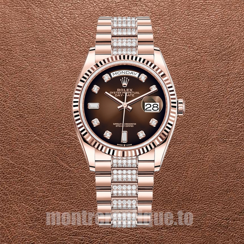 Rolex Day-Date 36mm Pour des hommes m128235-0038 Regardez - Image 2