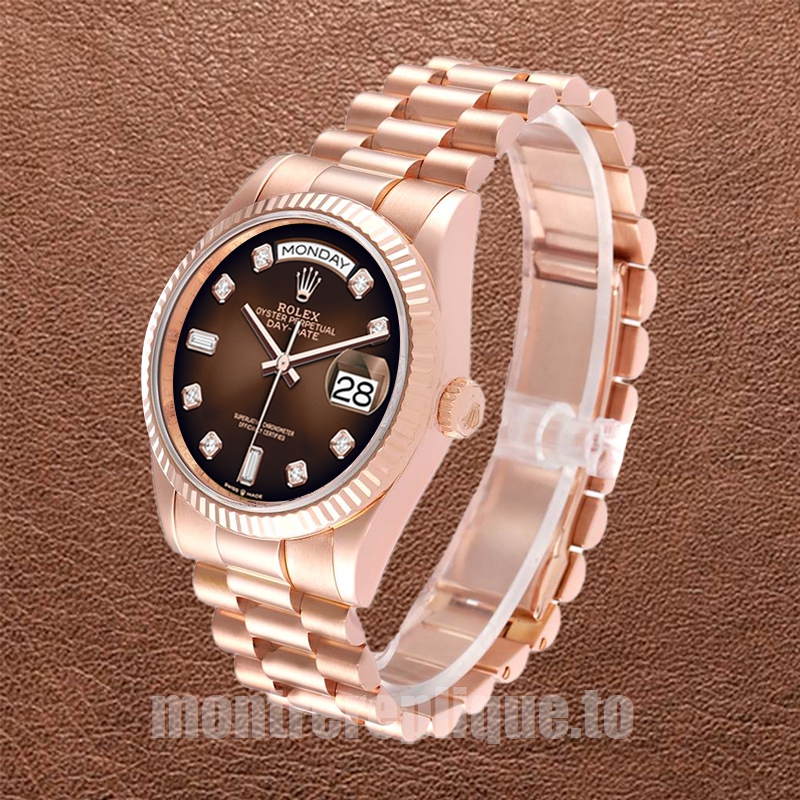 Rolex Day-Date Pour des hommes 36mm m128235-0037 Automatique Doré rose - Image 3