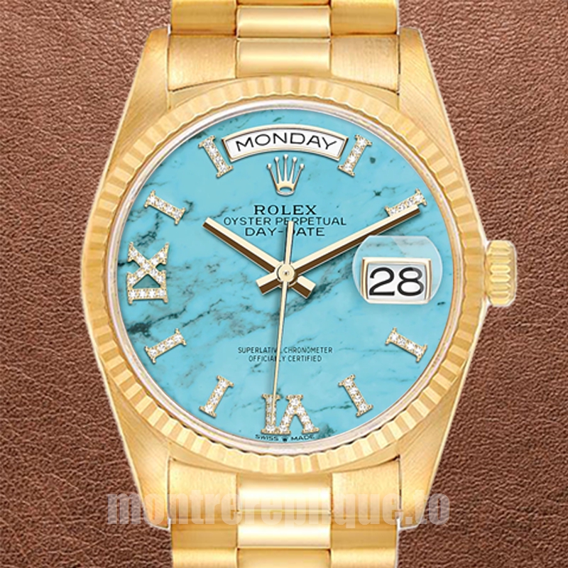Rolex Day-Date Pour des hommes m128238-0071 36mm Regardez Ton d'or