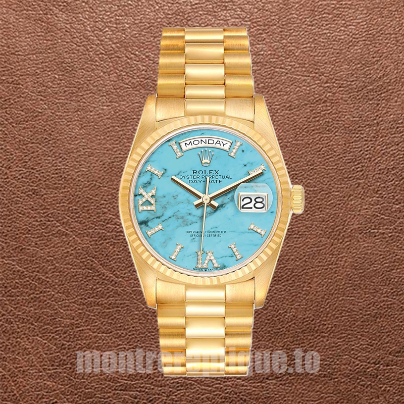 Rolex Day-Date Pour des hommes m128238-0071 36mm Regardez Ton d'or - Image 2