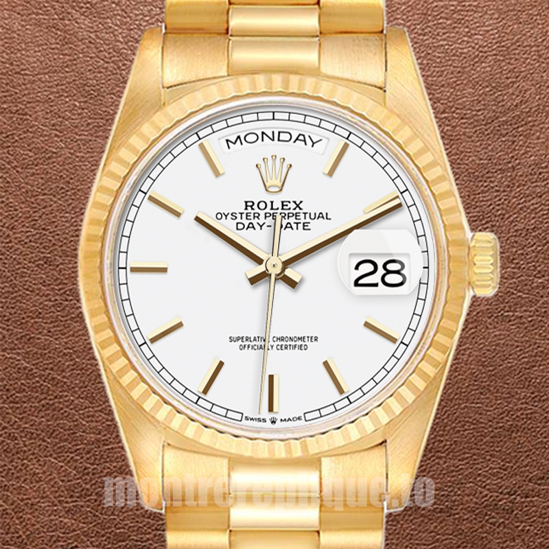 Rolex Day-Date Pour des hommes 36mm m128238-0081 Regardez Automatique