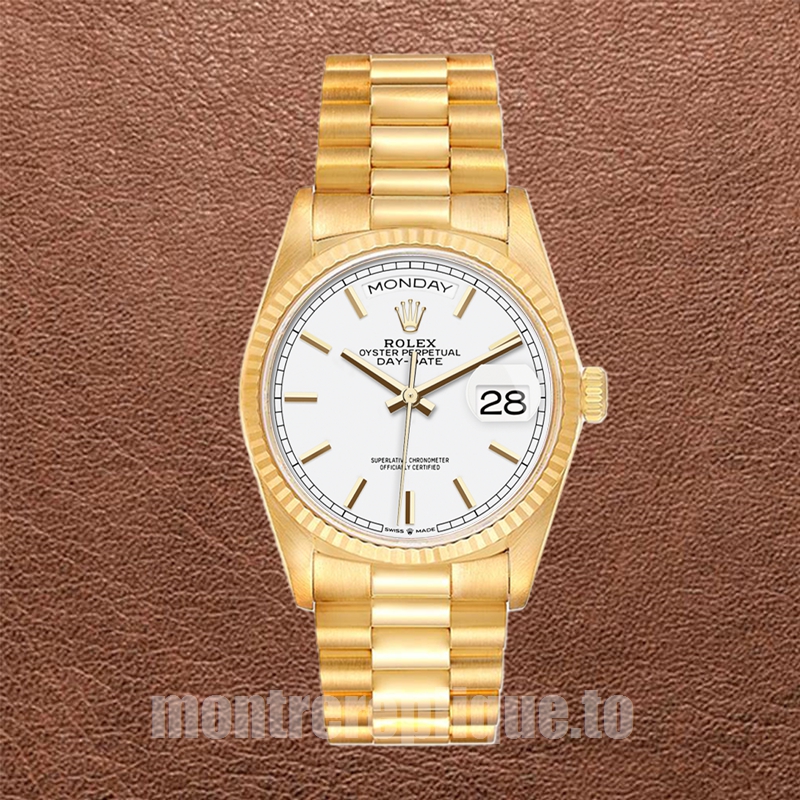 Rolex Day-Date Pour des hommes 36mm m128238-0081 Regardez Automatique - Image 2