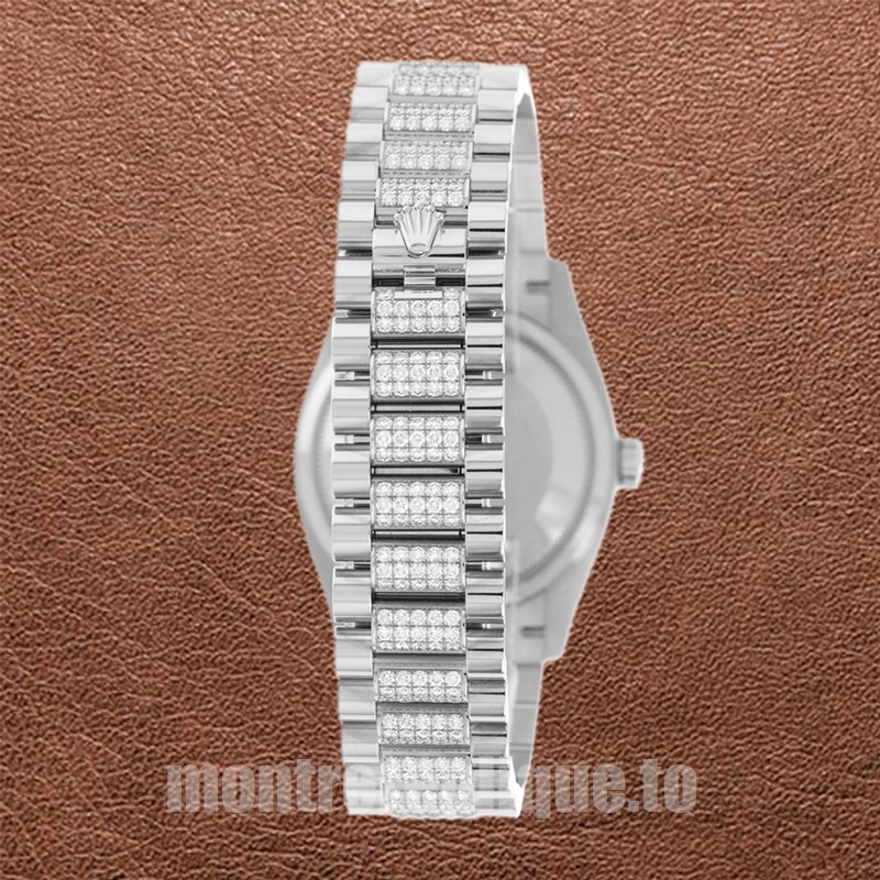 Rolex Day-Date 36mm Pour des hommes m128239-0027 Argenté - Image 4