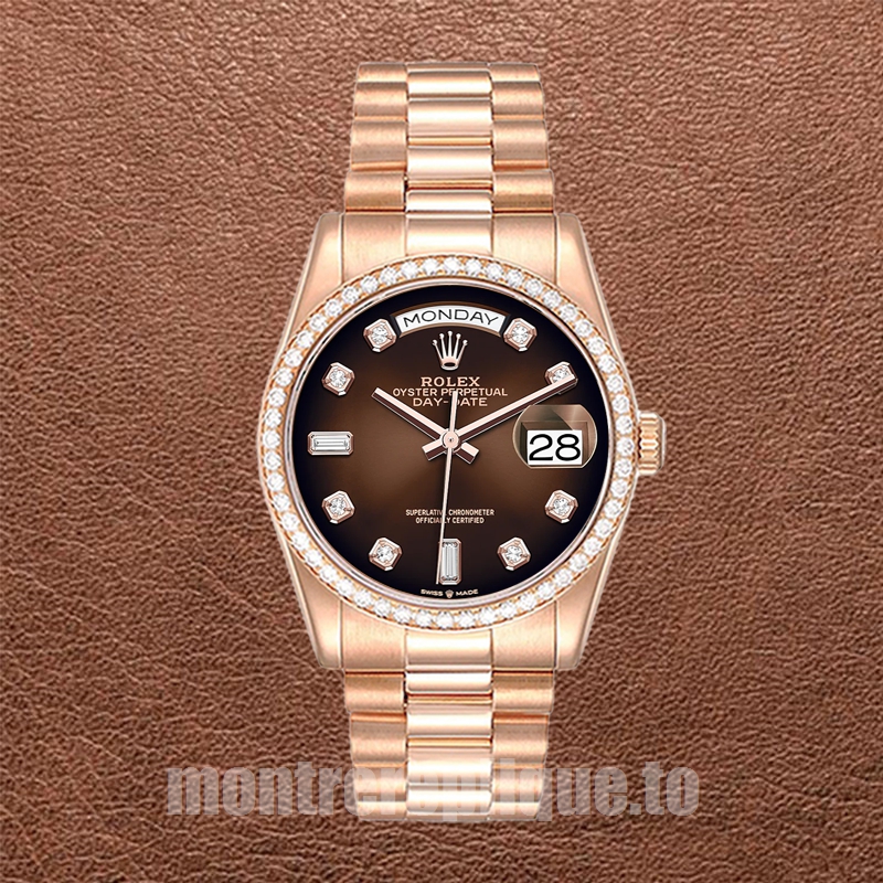 Rolex Day-Date Pour des hommes m128345rbr-0040 36mm Automatique Regardez - Image 2