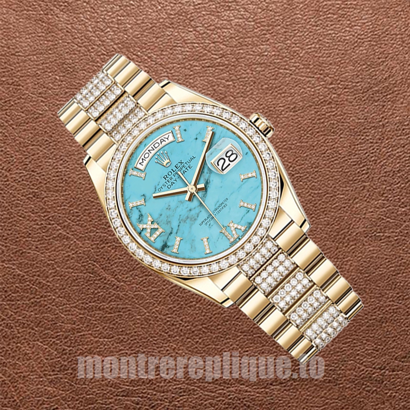 Rolex Day-Date 36mm m128348rbr-0038 Pour des hommes Regardez Président Bracelet - Image 3