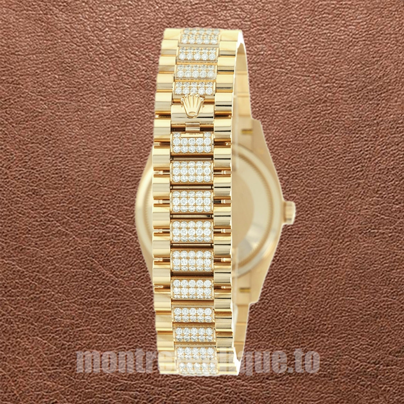 Rolex Day-Date 36mm m128348rbr-0031 Pour des hommes Président Bracelet Regardez - Image 4