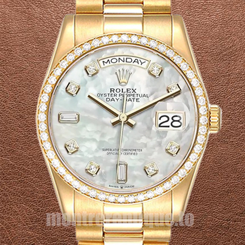 Rolex Day-Date m128348rbr-0017 Pour des hommes 36mm Automatique Président Bracelet