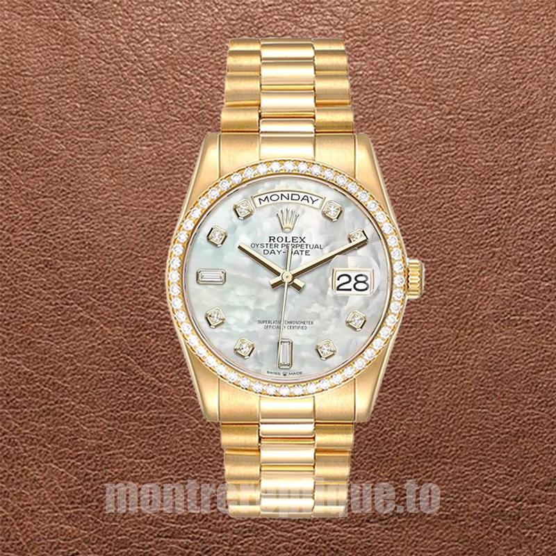 Rolex Day-Date m128348rbr-0017 Pour des hommes 36mm Automatique Président Bracelet - Image 2