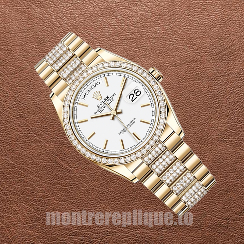 Rolex Day-Date 36mm Pour des hommes m128348rbr-0048 Regardez Automatique - Image 3