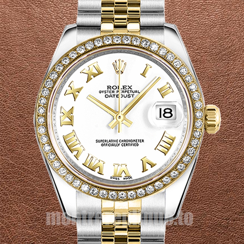 Rolex Datejust 31mm 178383-63163 Unisexe Bracelet Jubilé