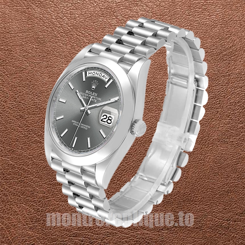 Rolex Day-Date Pour des hommes 40mm m228206-0045 Automatique Cadran gris - Image 3