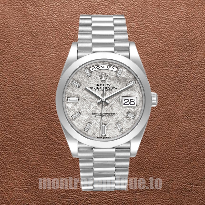 Rolex Day-Date Pour des hommes 40mm 228206 Cadran Météorite - Image 2