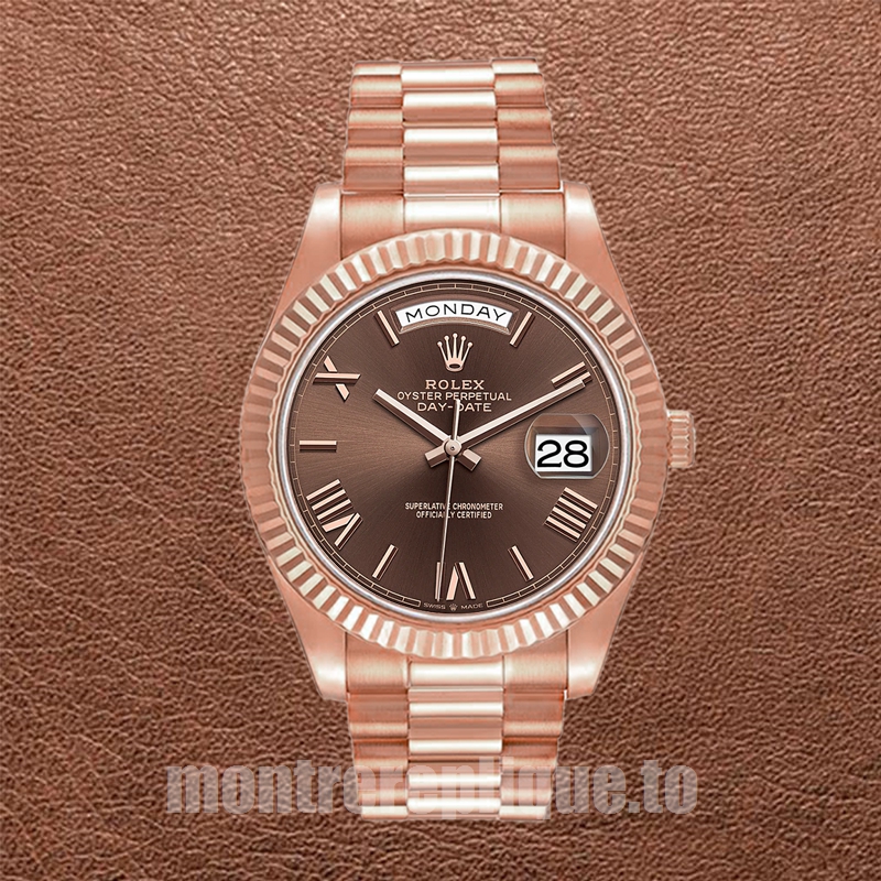 Rolex Day-Date m228235-0002 Pour des hommes 41mm Doré rose - Image 2