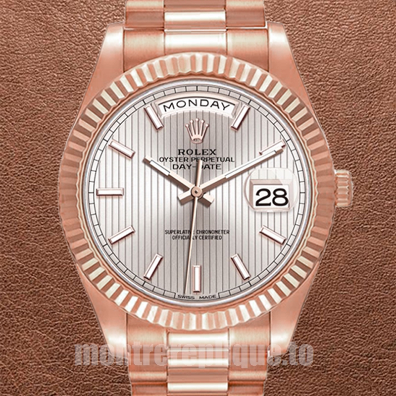 Rolex Day-Date m228235-0005 41mm Pour des hommes Doré rose