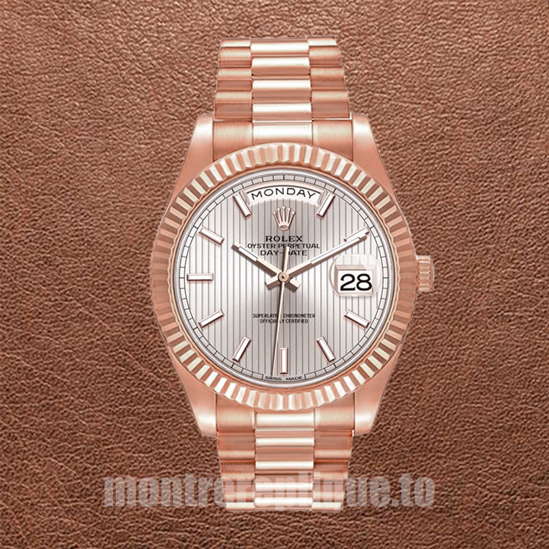 Rolex Day-Date m228235-0005 41mm Pour des hommes Doré rose - Image 2