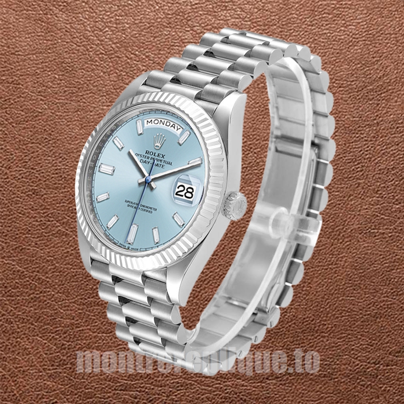 Rolex Day-Date 41mm m228236-0006 Pour des hommes Cadran bleu Automatique - Image 3