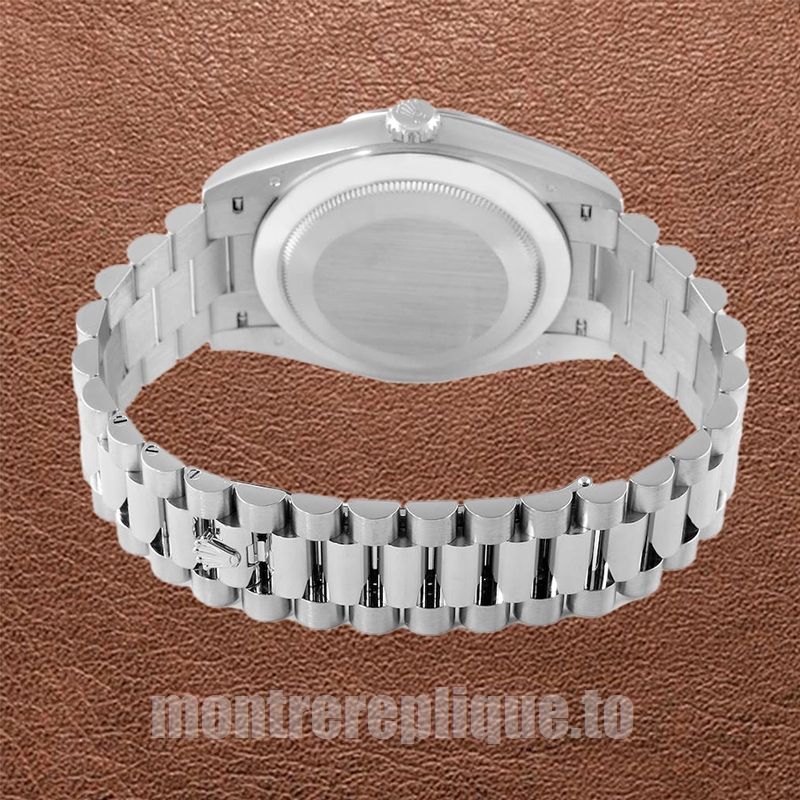 Rolex Day-Date m228236-0010 Pour des hommes 41mm Président Bracelet Argenté - Image 4