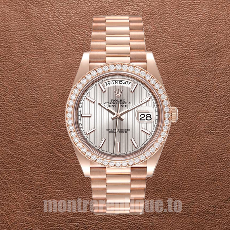 Rolex Day-Date Pour des hommes m228345rbr-0010 41mm Doré rose Automatique - Image 2