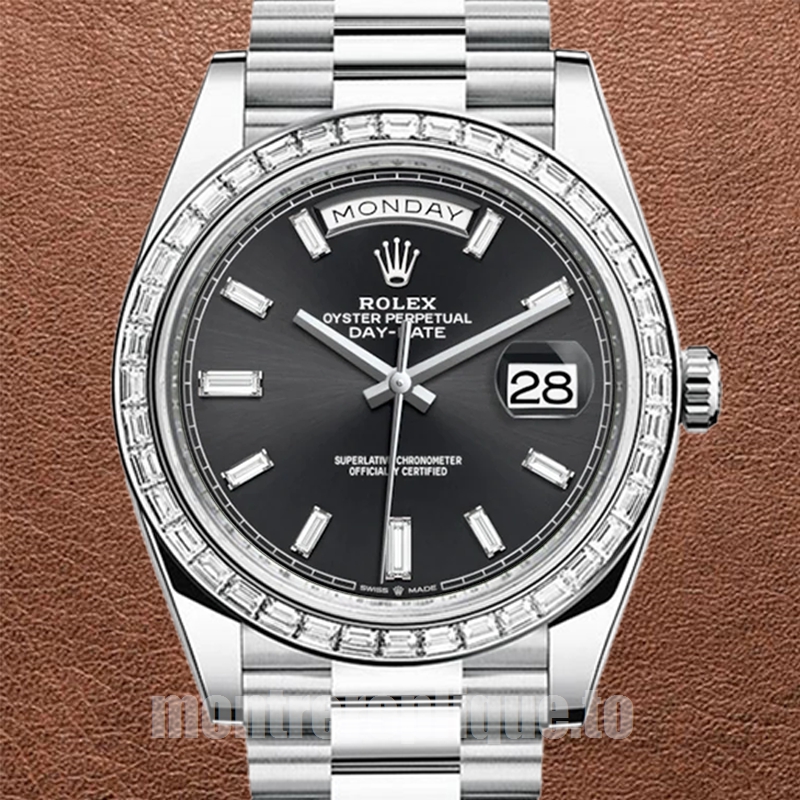 Rolex Day-Date Pour des hommes 41mm 228396 Argenté