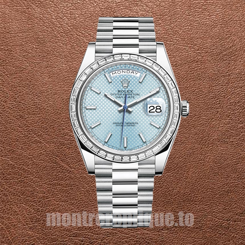 Rolex Day-Date 41mm 228396 Pour des hommes Cadran bleu - Image 2