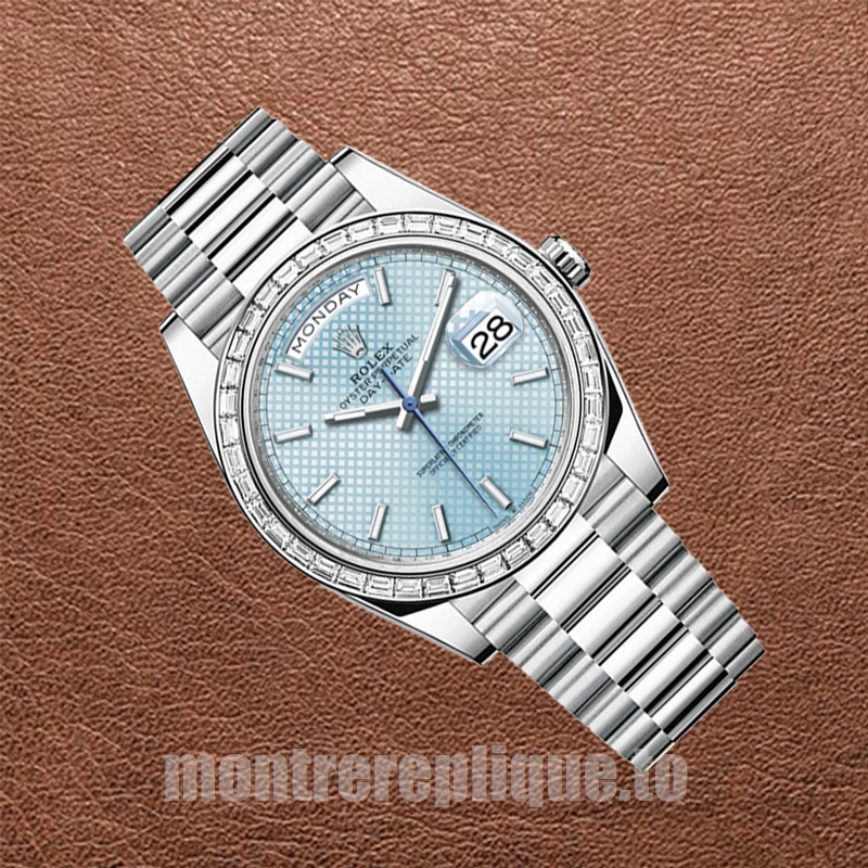 Rolex Day-Date 41mm 228396 Pour des hommes Cadran bleu - Image 3