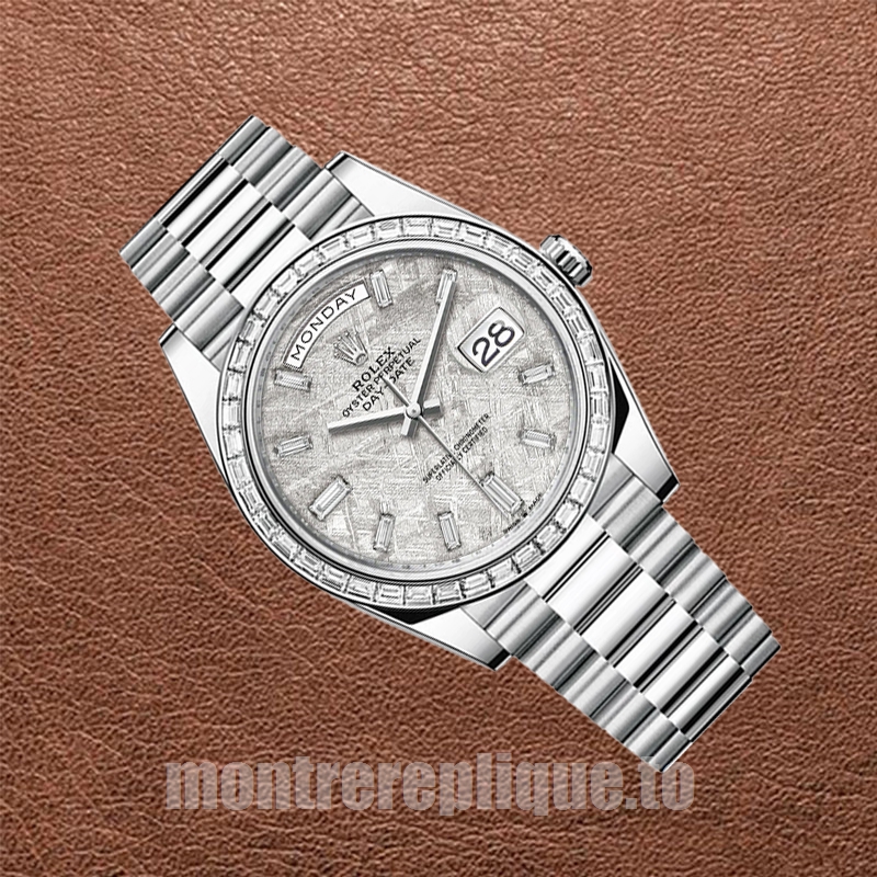 Rolex Day-Date Pour des hommes m228396tbr-0027 41mm Automatique Président Bracelet - Image 3