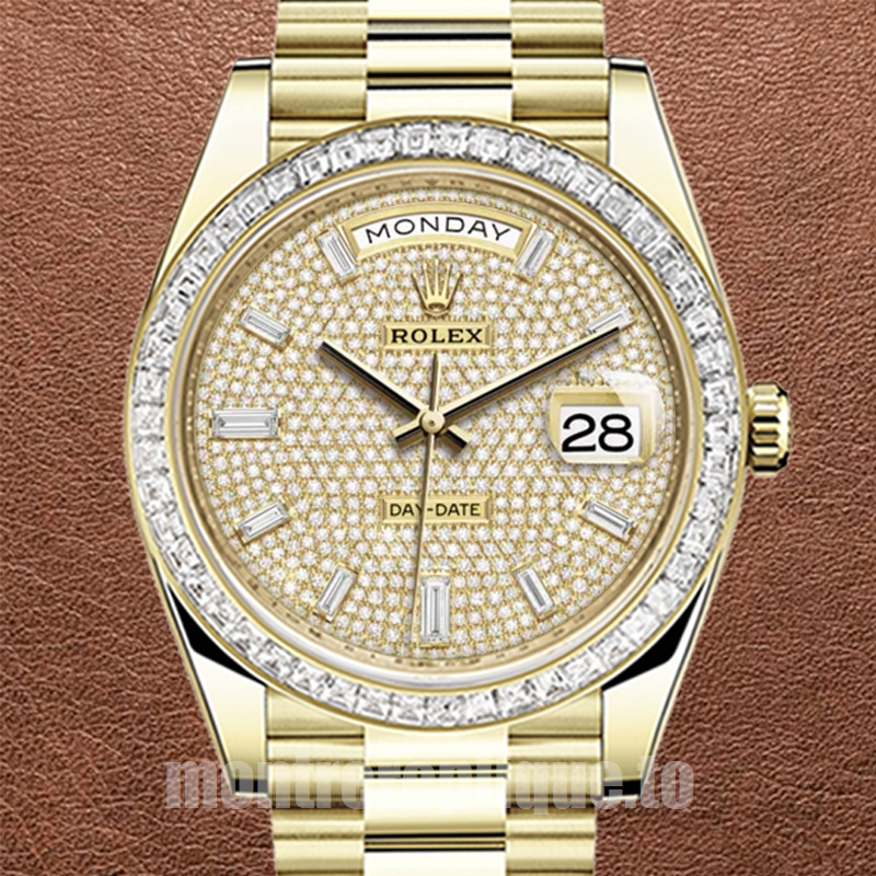 Rolex Day-Date Pour des hommes 41mm m228398tbr-0036 Automatique