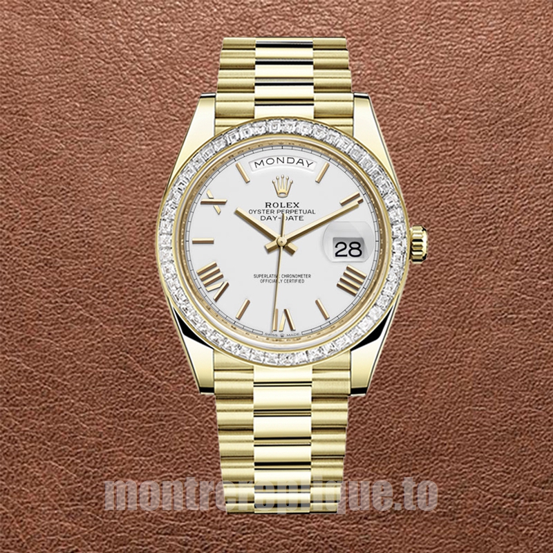 Rolex Day-Date 41mm Pour des hommes m228398tbr-0033 Président Bracelet Ton d'or - Image 2