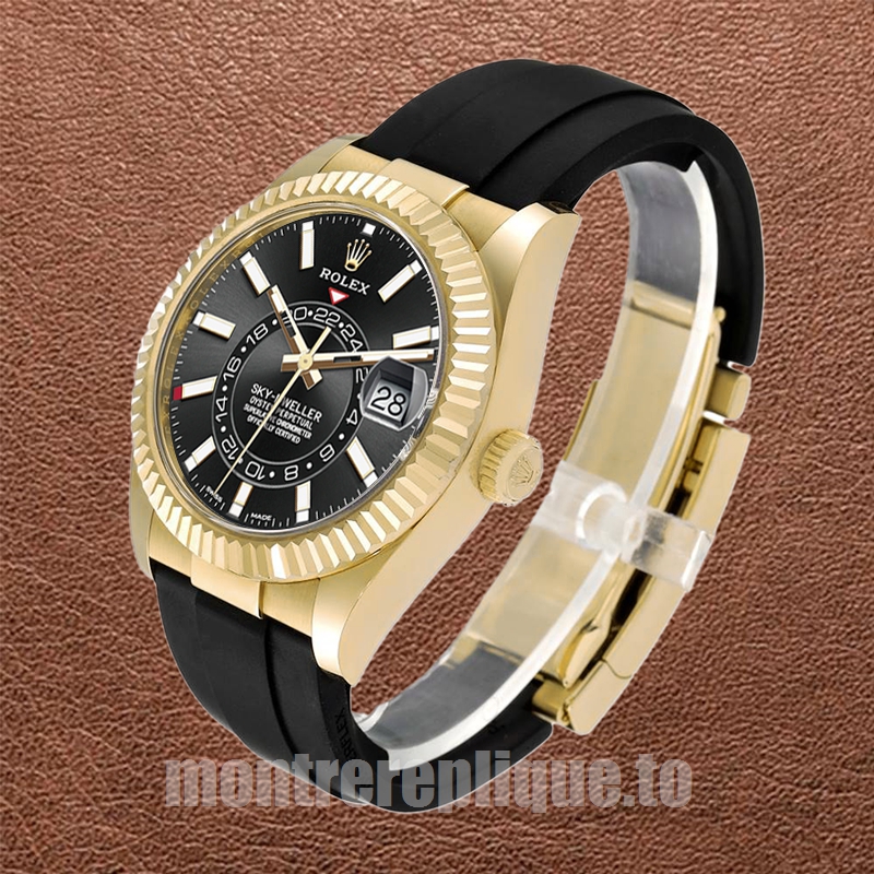 Rolex Sky-Dweller 42mm m326238-0009 Pour des hommes Ton d'or - Image 3