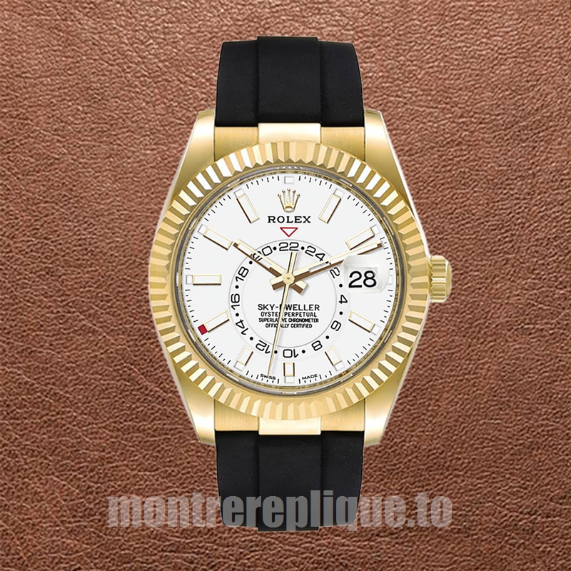 Rolex Sky-Dweller 42mm m326238-0006 Pour des hommes Élastique - Image 2