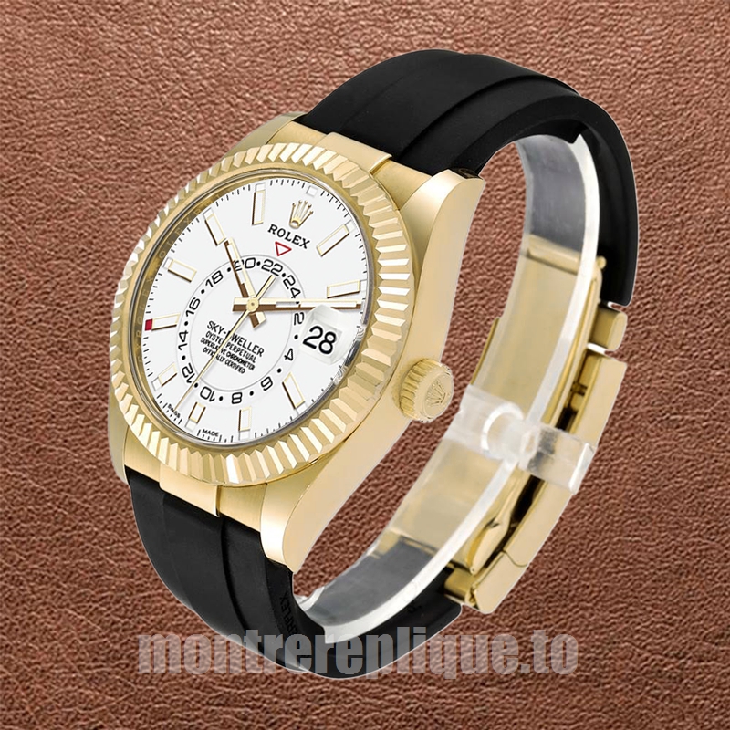 Rolex Sky-Dweller 42mm m326238-0006 Pour des hommes Élastique - Image 3
