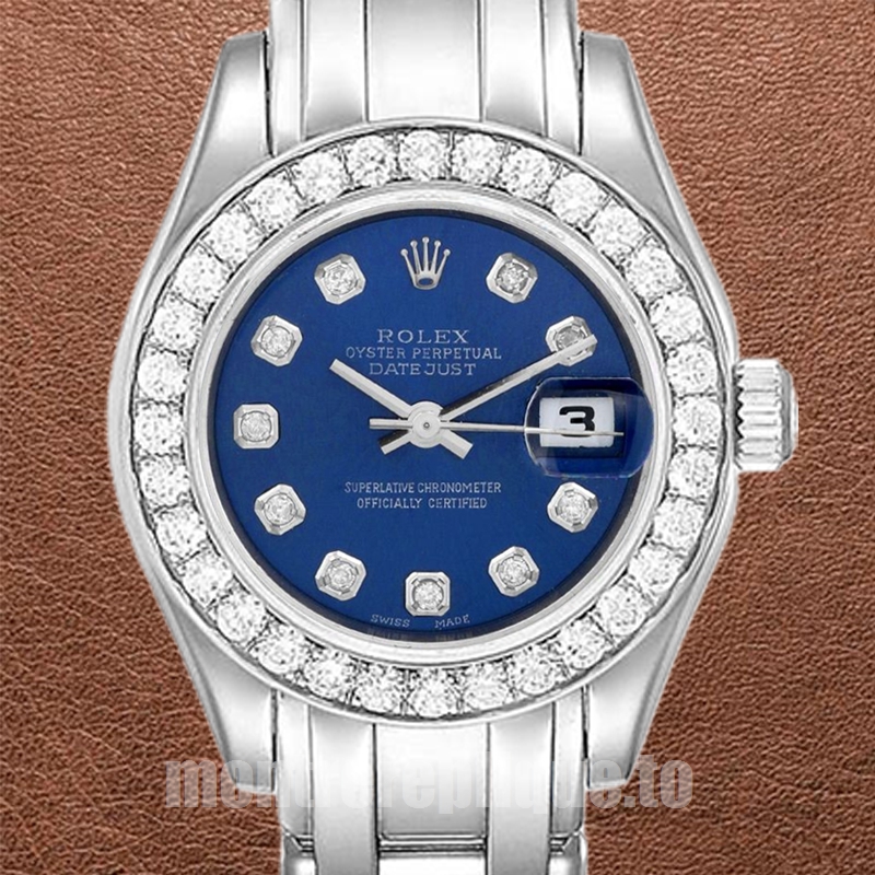 Rolex Pearlmaster 29mm Dames 80299-72949 Regardez Bracelet
