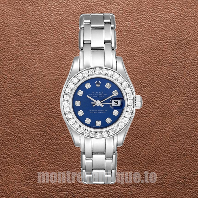 Rolex Pearlmaster 29mm Dames 80299-72949 Regardez Bracelet - Image 2