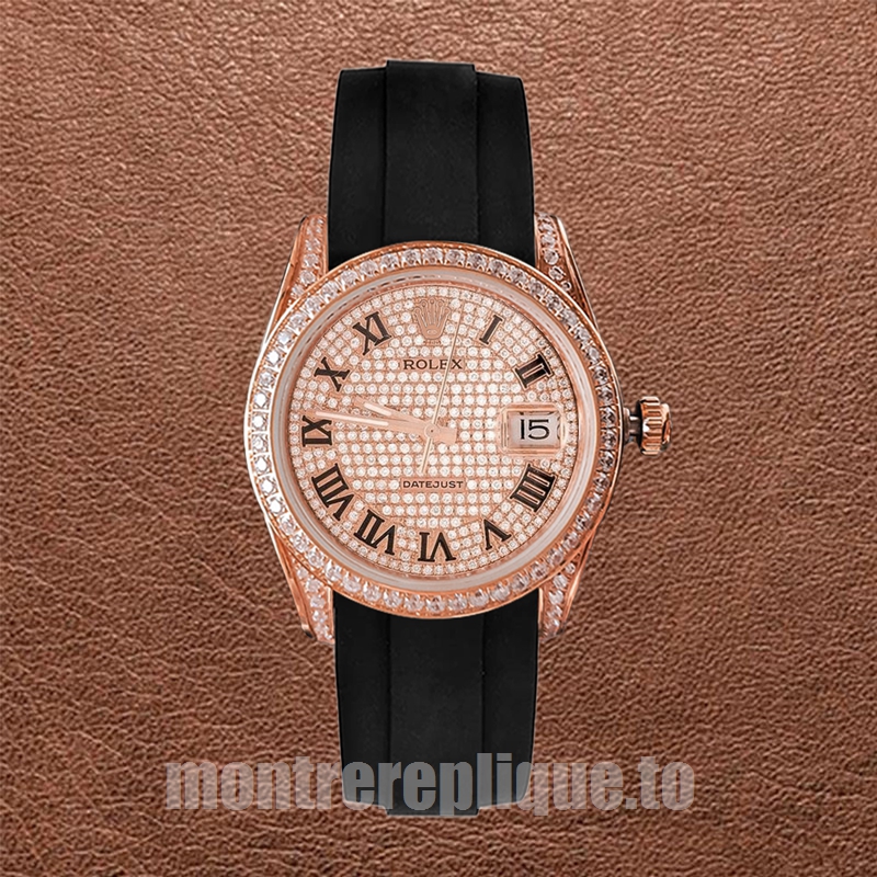 Rolex Datejust 116200 Pour des hommes 40mm Élastique Cadran en or rose - Image 2